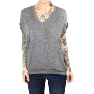 Wilfred Free Top in Speckle Black & Grey